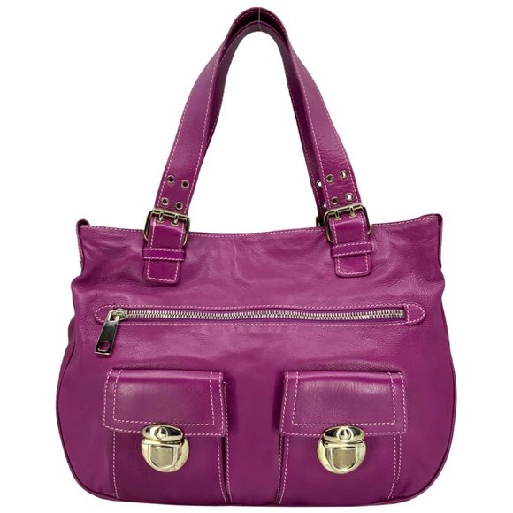 Designer Marc Jacobs Magenta Stella Bag - Picture 1 of 8